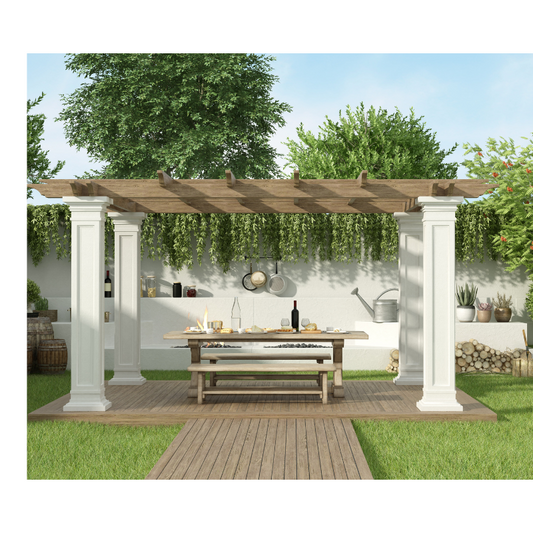 Pergola with Column design